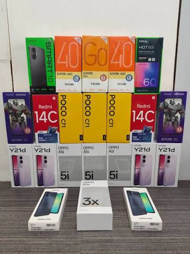 Tecno / Vivo Budget Smartphones — Assorted Carton (10 pcs)